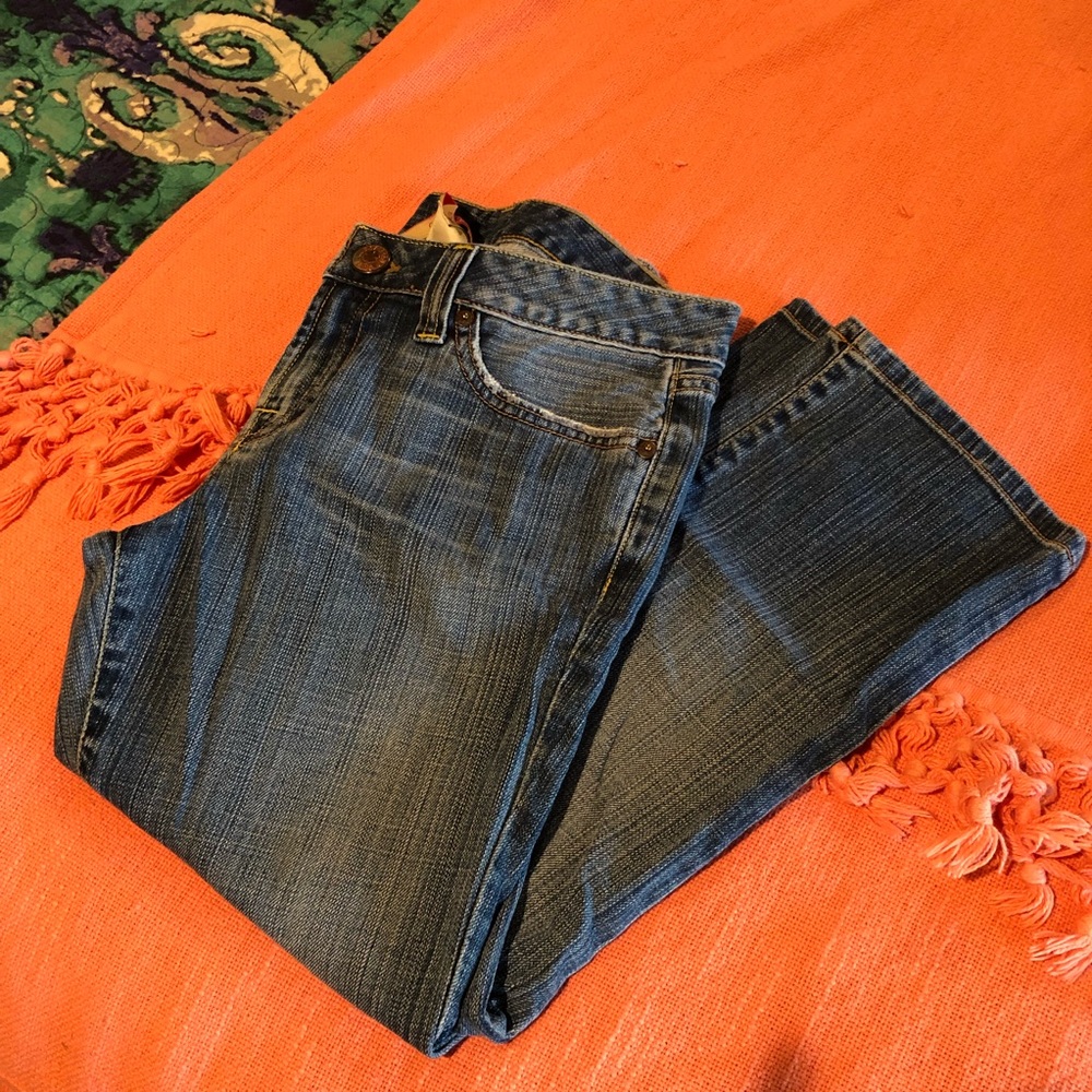 Vintage Lucky Brand Crop Jeans Size 28